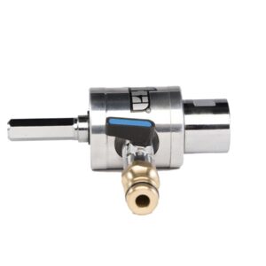 Adapter met watertoevoer HEX naar 1/2"