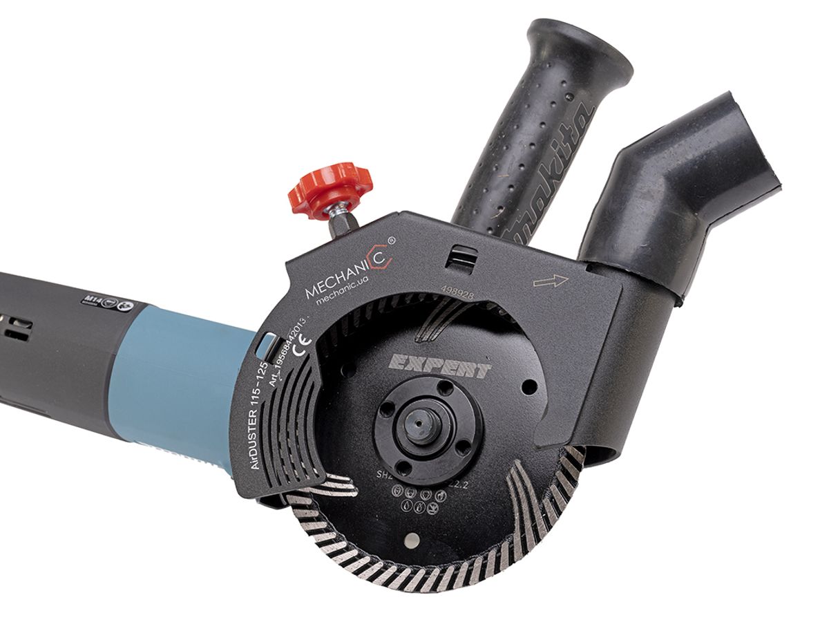 Mechanic Airduster Stofafzuiging voor haakse slijper - Image 4