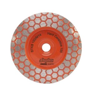 Komschijf tegels 45° - Ø100mm